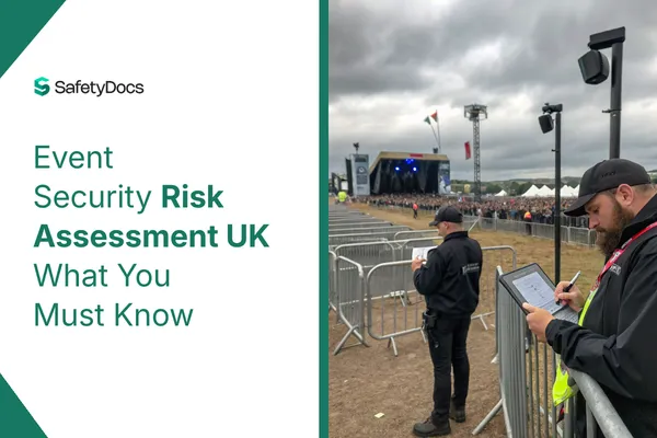event security risk assessment UK