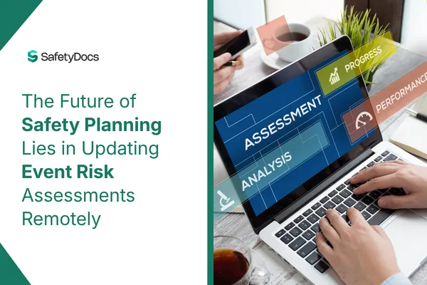 updating event risk assessments remotely