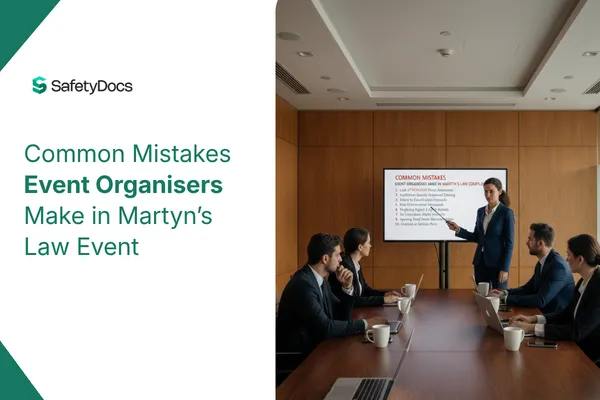 Common Mistakes in Martyn’s Law Event Compliance
