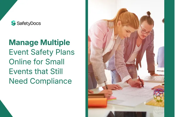 manage multiple event safety plans online