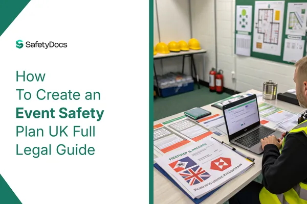 create event safety plan UK