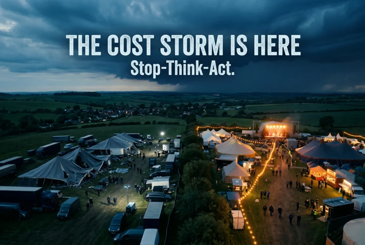 The UK Events Industry SaaS Stack and the coming financial crisis
