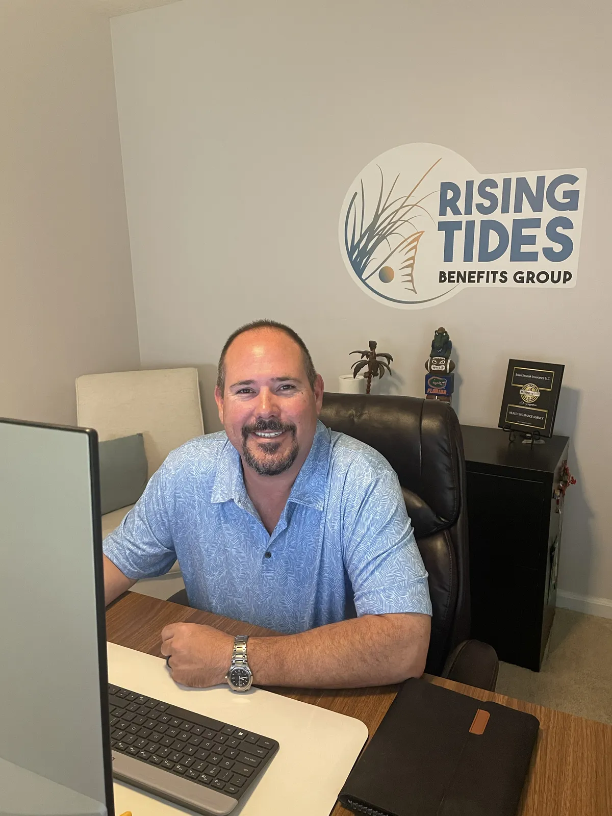 Brian Sesniak, founder of Rising Tides Benefits Group, Medicare broker in St. Augustine, FL