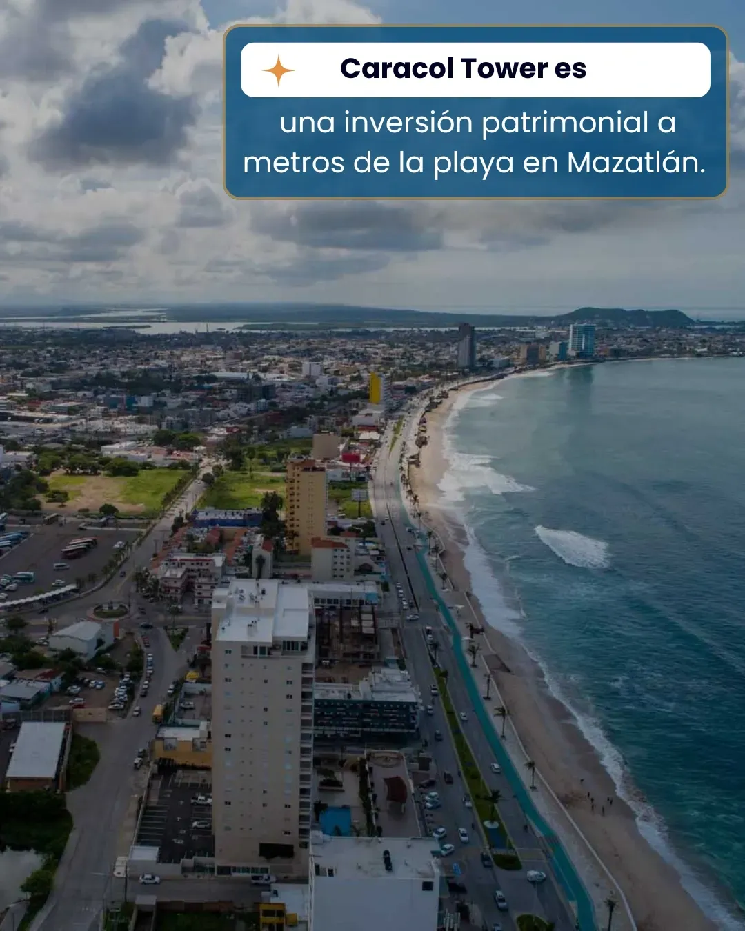 Ubicación en la zona dorada de Mazatlán 