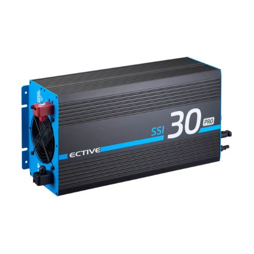 Ective SSI30 Pro Wechselrichter mit integriertem MPPT-Solarregler und Batterieladegerät für Camper, Wohnmobil und autarke LiFePO4-Stromversorgung