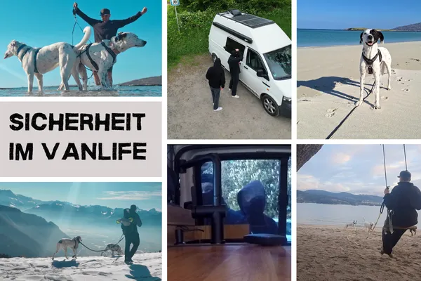 Die 4 Säulen der Vanlife-Sicherheit – Diebstahlschutz, Alarmanlage, GPS-Ortung und Hundesicherheit im Camper