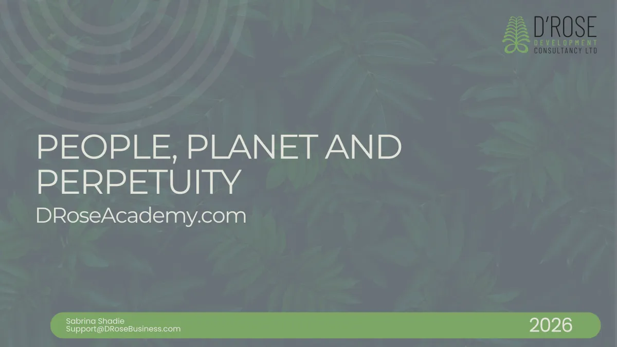 People, Planet and Perpetuity 