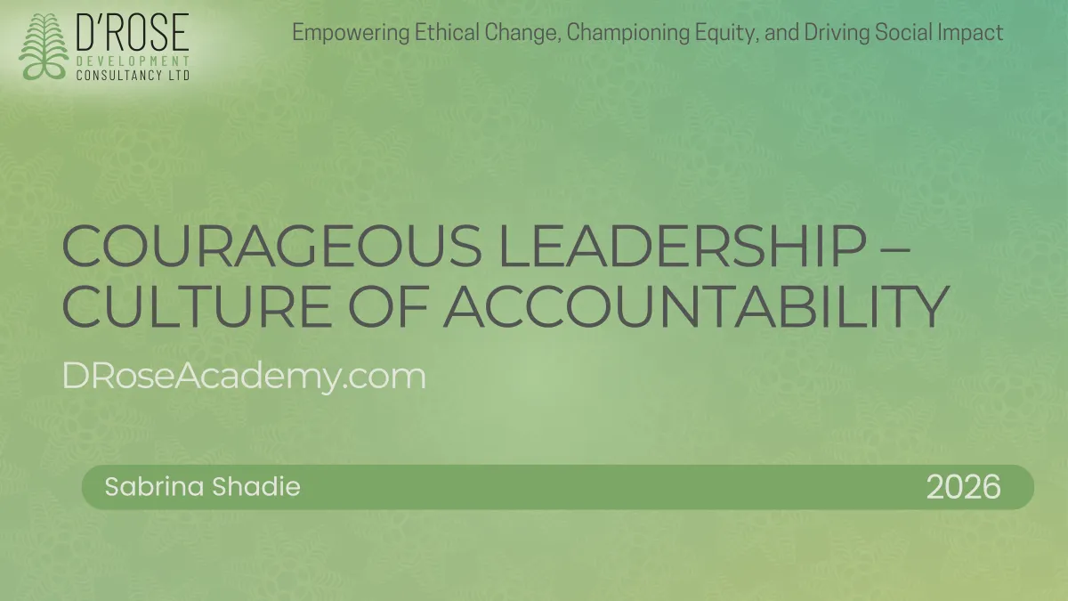 Courageous Leadership