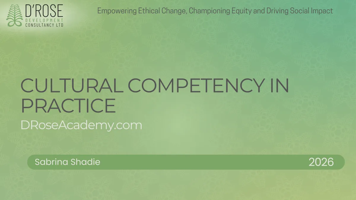 Cultural Competency in Practice