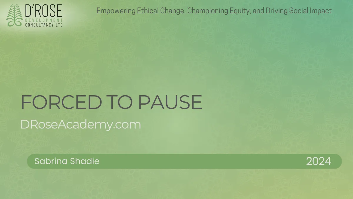 Forced to Pause