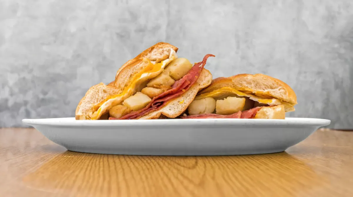 Ridgedale Lunch Ham, Bacon, Taylor Ham or Sausage Egg & Cheese