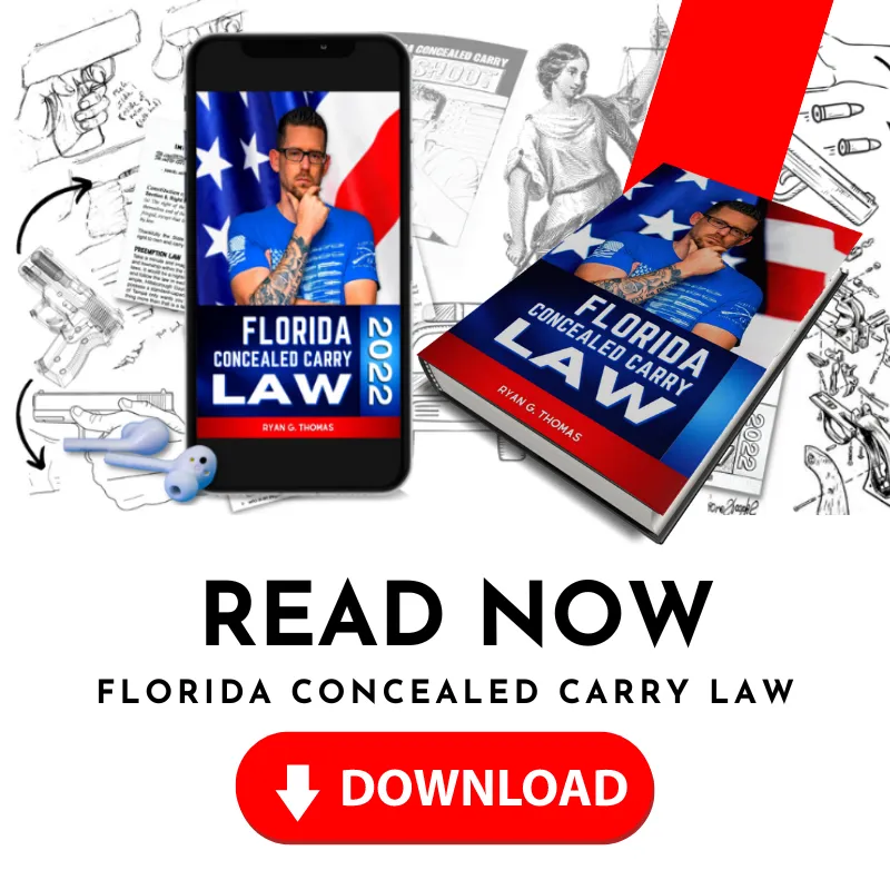 Florida Concealed Carry Law book Warrior Cloud Ryan Thomas