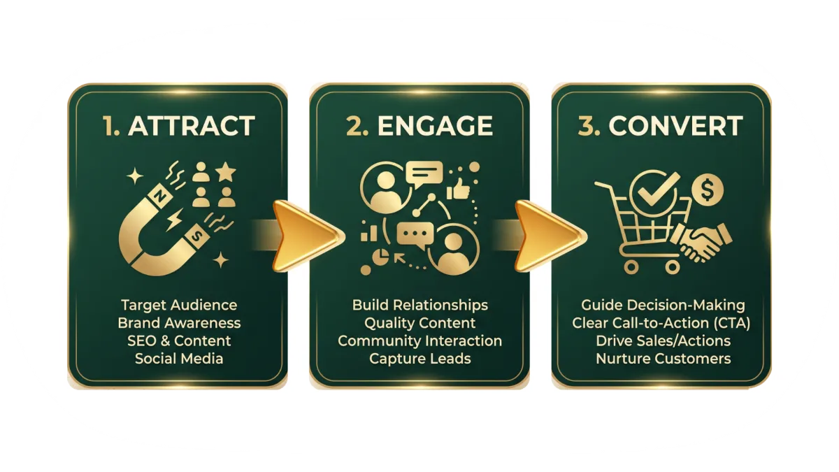 marketing steps system