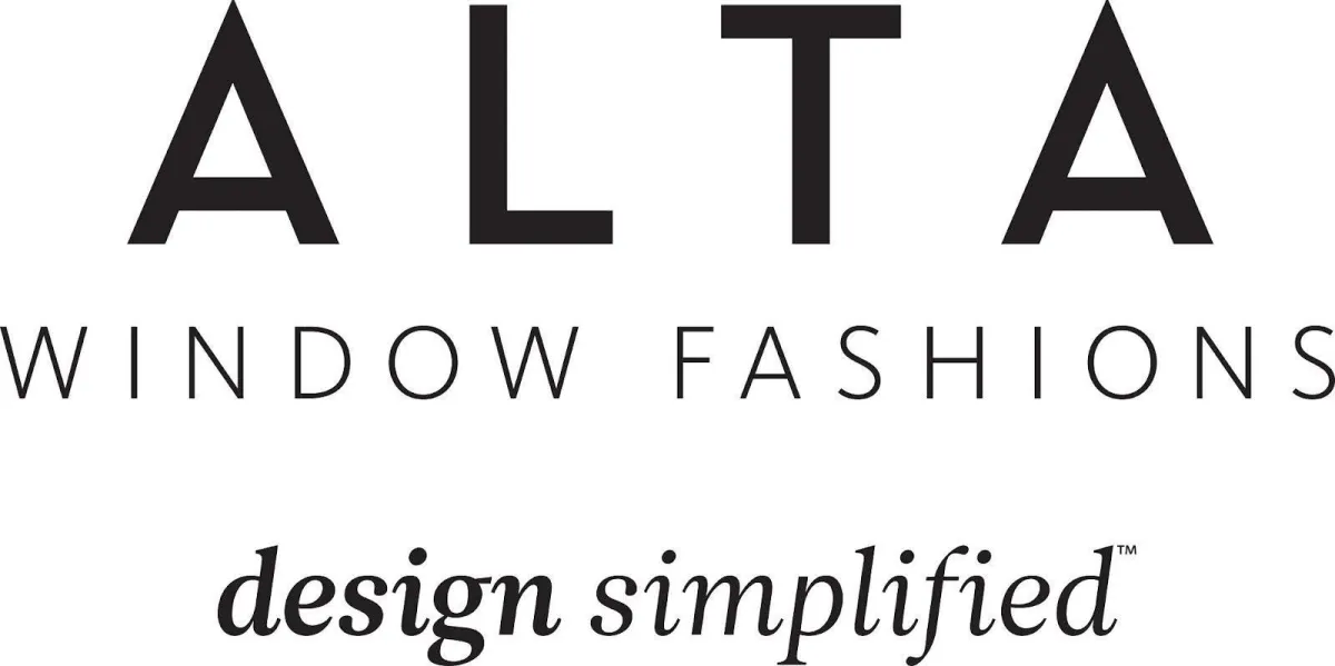 Alta Window Fashions, design simplified logo.