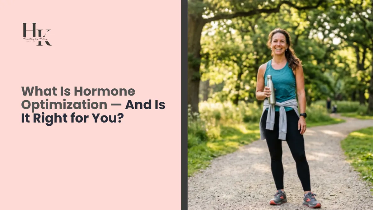 What Is Hormone Optimization - And Is It Right for You?