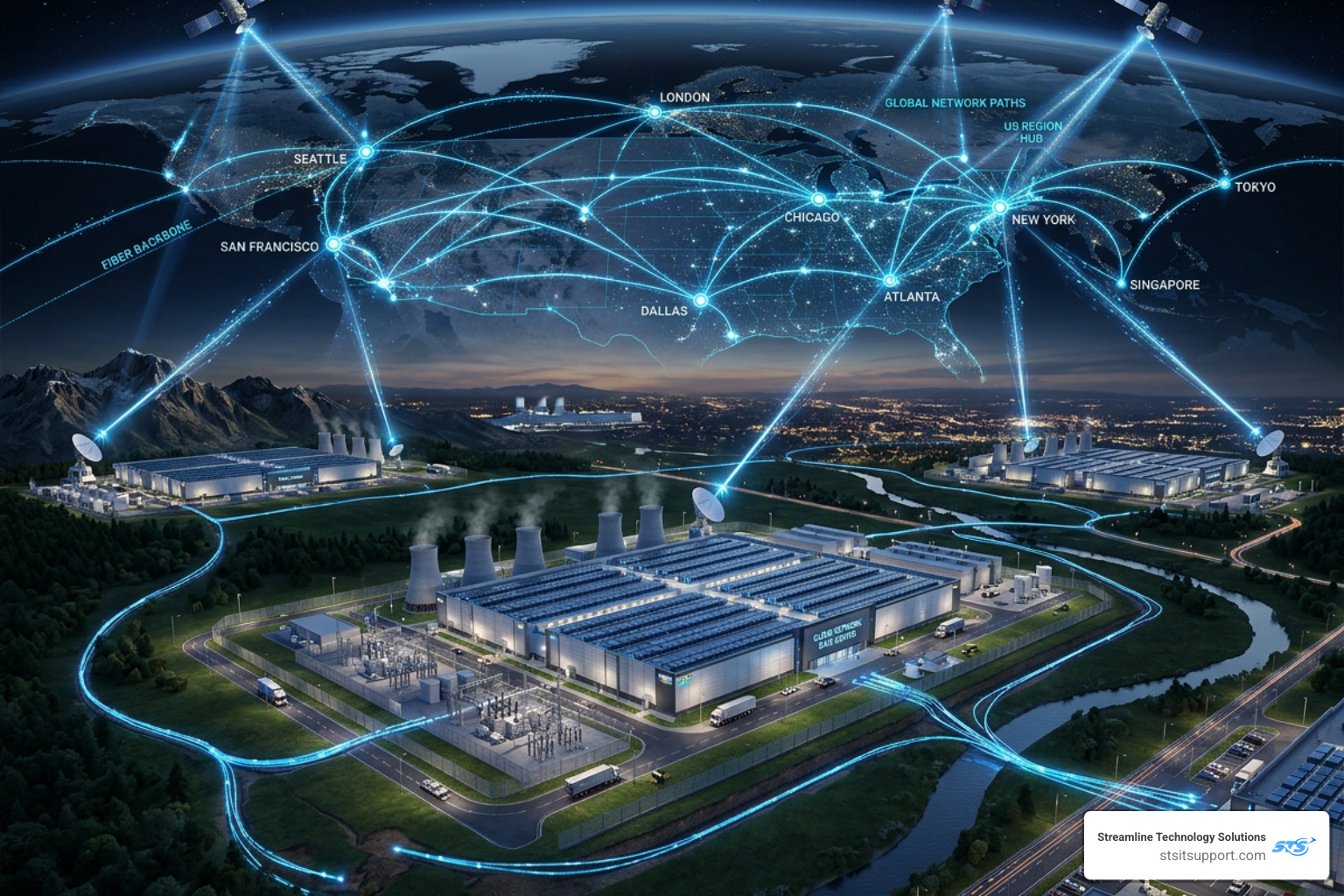 cloud service providers global network data centers - cloud service providers