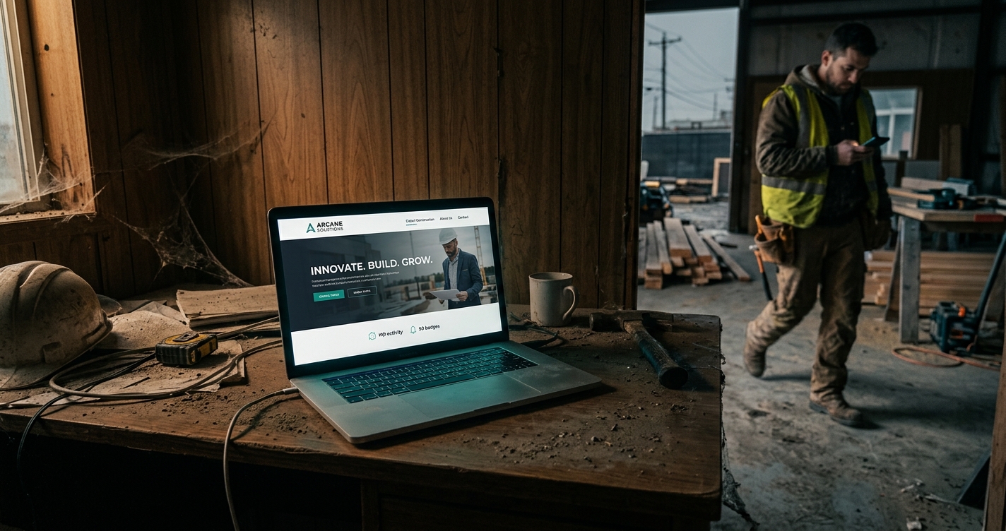 Your Website is a Brochure, Not a Lead Machine (Here's the Fix)
