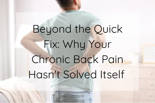 how to fix chronic back pain