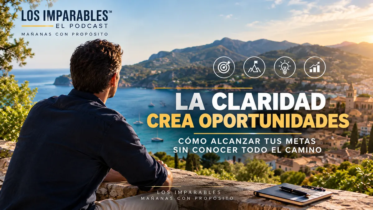 La claridad crea oportunidades: cómo alcanzar tus metas sin conocer todo el camino