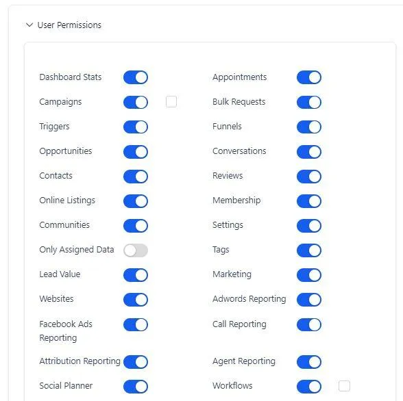 Roles & permission