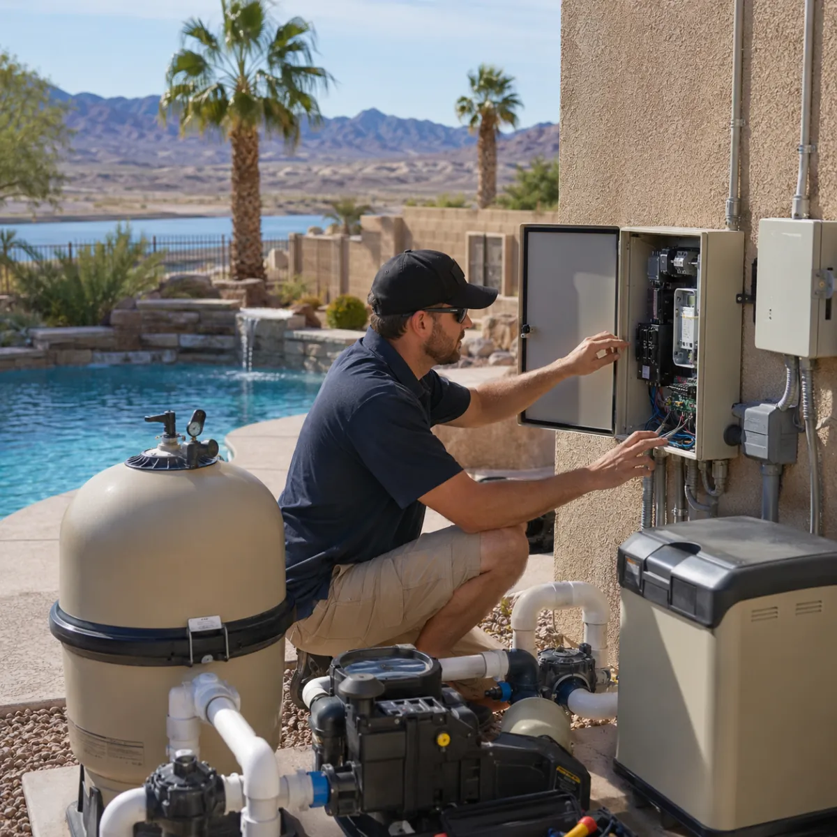 Pool automation and control repair in Lake Havasu City