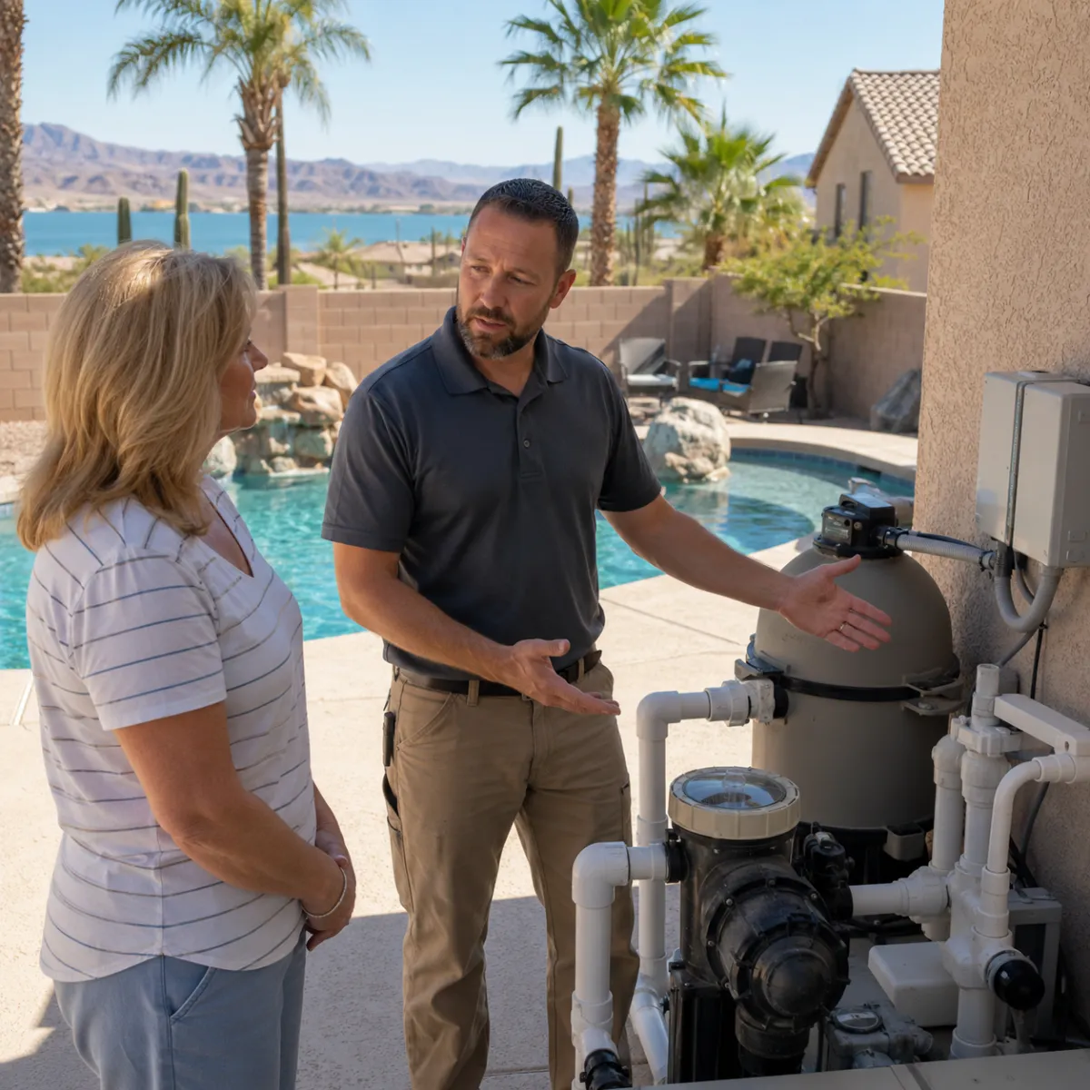 Pool equipment repair versus replacement guidance