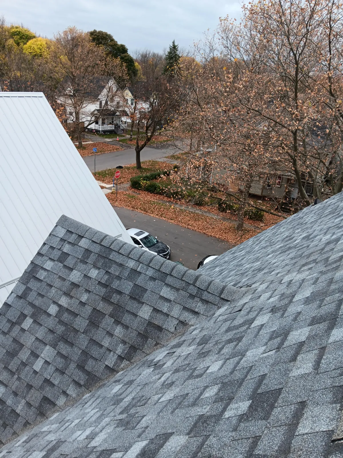 Newly installed asphalt shingle roof by Rebuilding 2nd Chances Construction, showcasing high-quality materials and expert craftsmanship for residential homes in Herkimer, NY