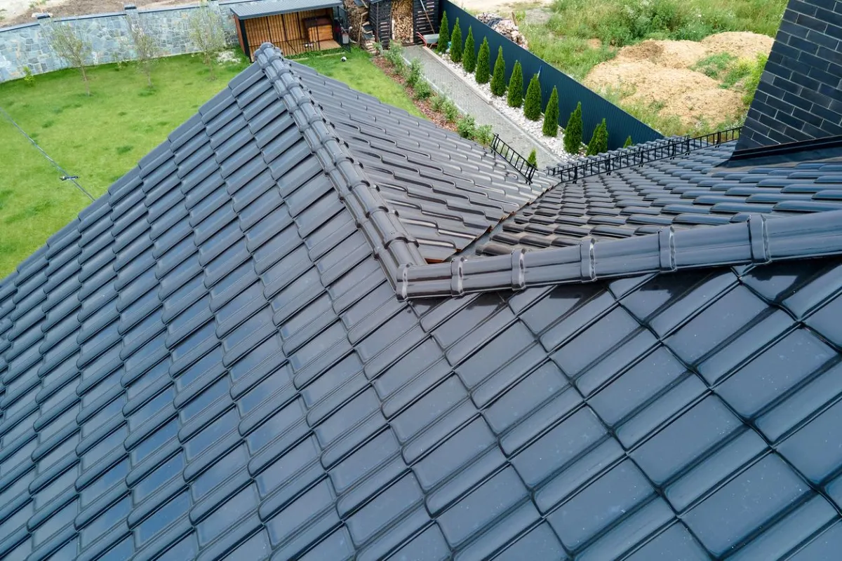 Modern roof design with sleek tiles installed in  by .