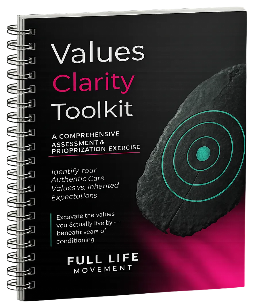 The Values Clarity Toolkit bonus book mockup