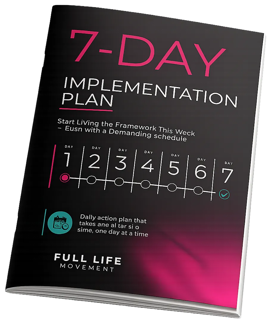 The FULL LIFE Quick-Start Guide bonus book mockup