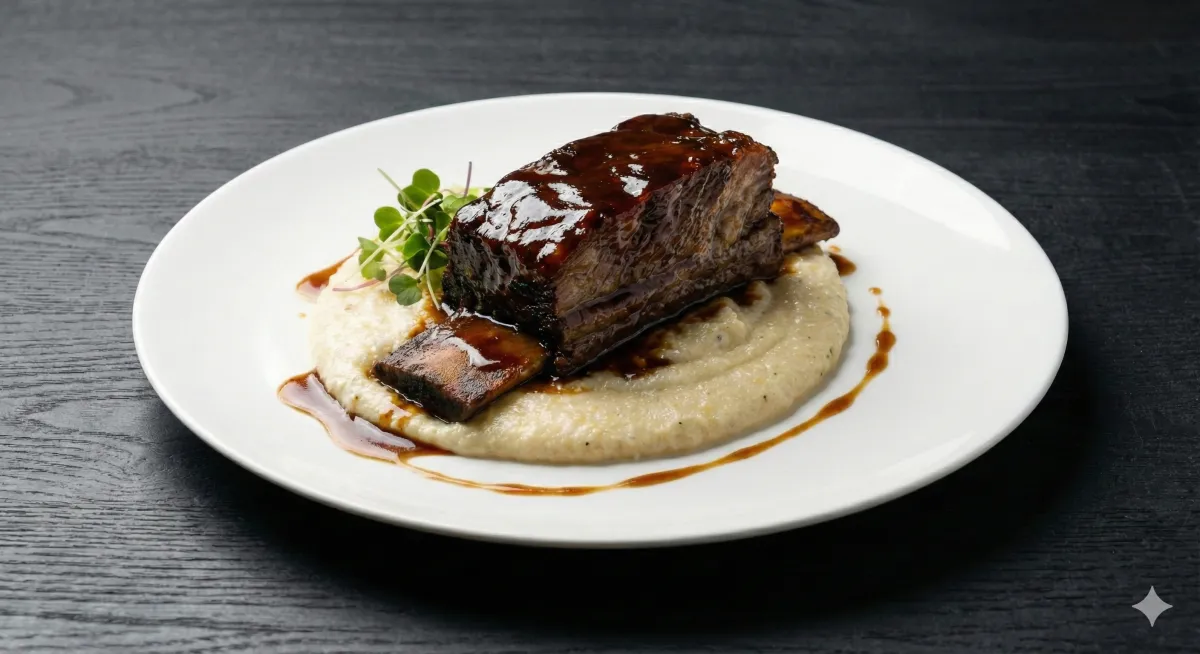 Craft cocktails with teal monochromatic garnishes