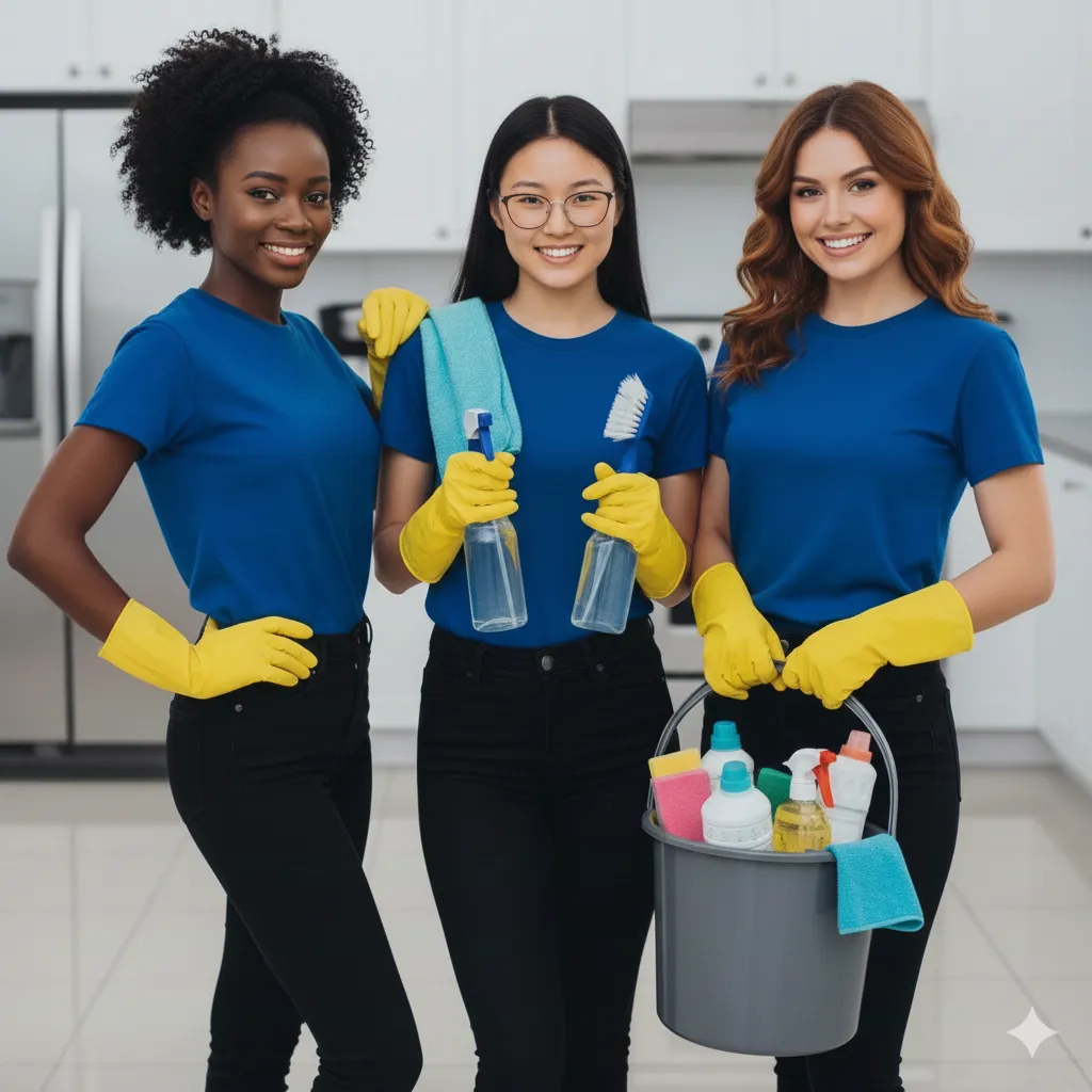 Cleaning the Triad's residential facilities