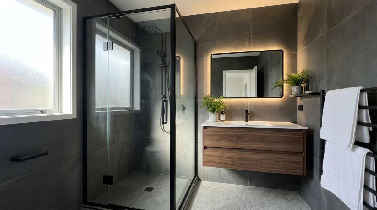 Luxury vinyl plank flooring installation completed in a Tulsa living room