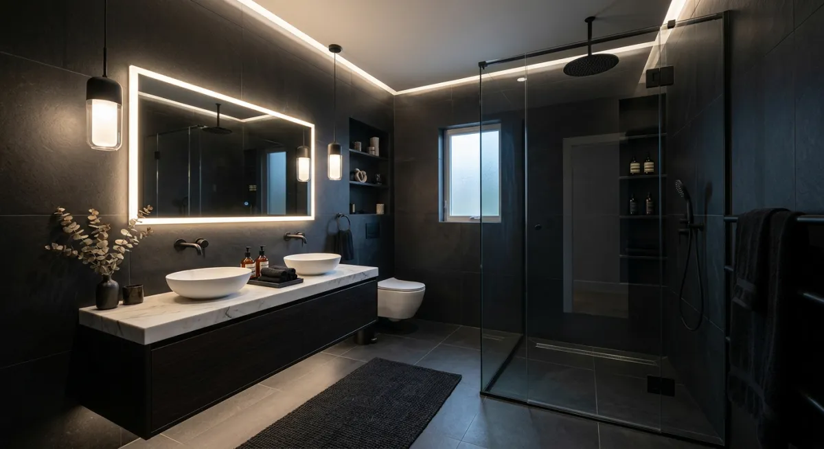 Modern kitchen remodeling project in Tulsa OK Custom kitchen cabinets installed in Tulsa Kitchen renovation contractor in Tulsa Oklahoma