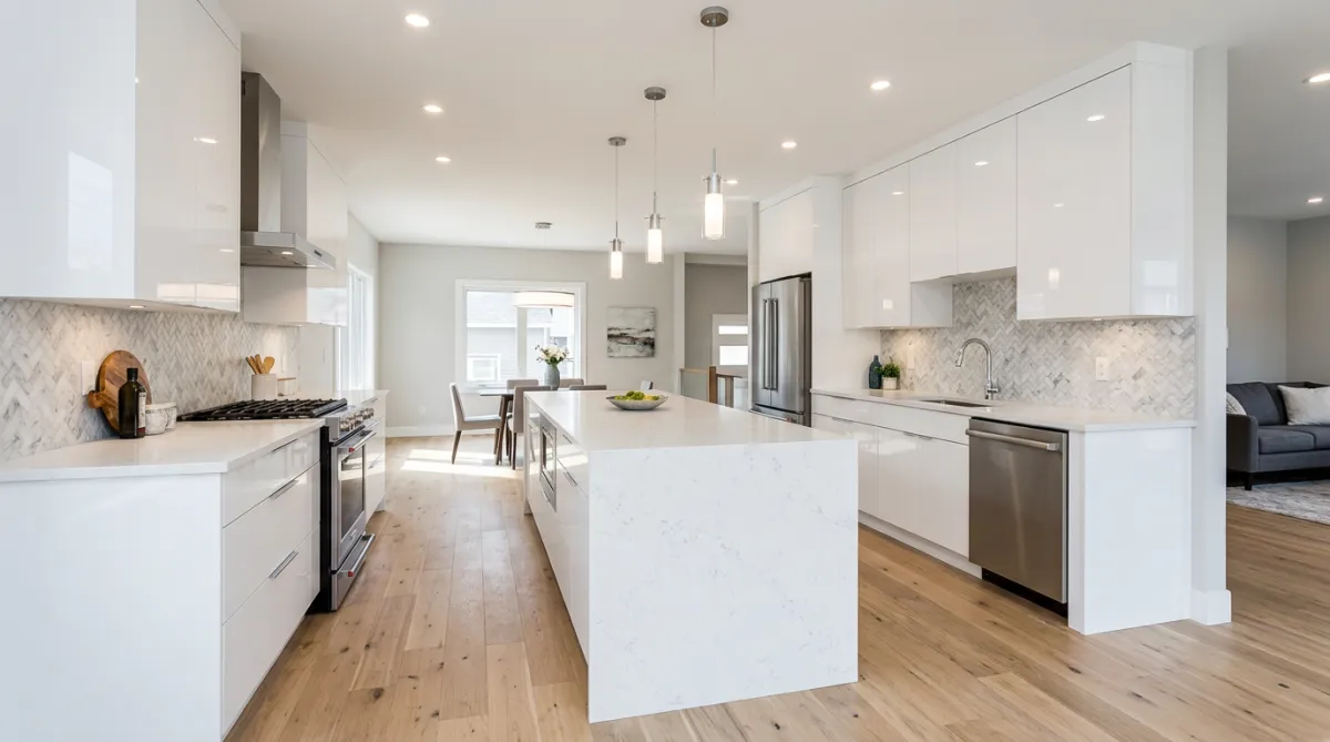kitchen remodeling tulsa modern white cabinets