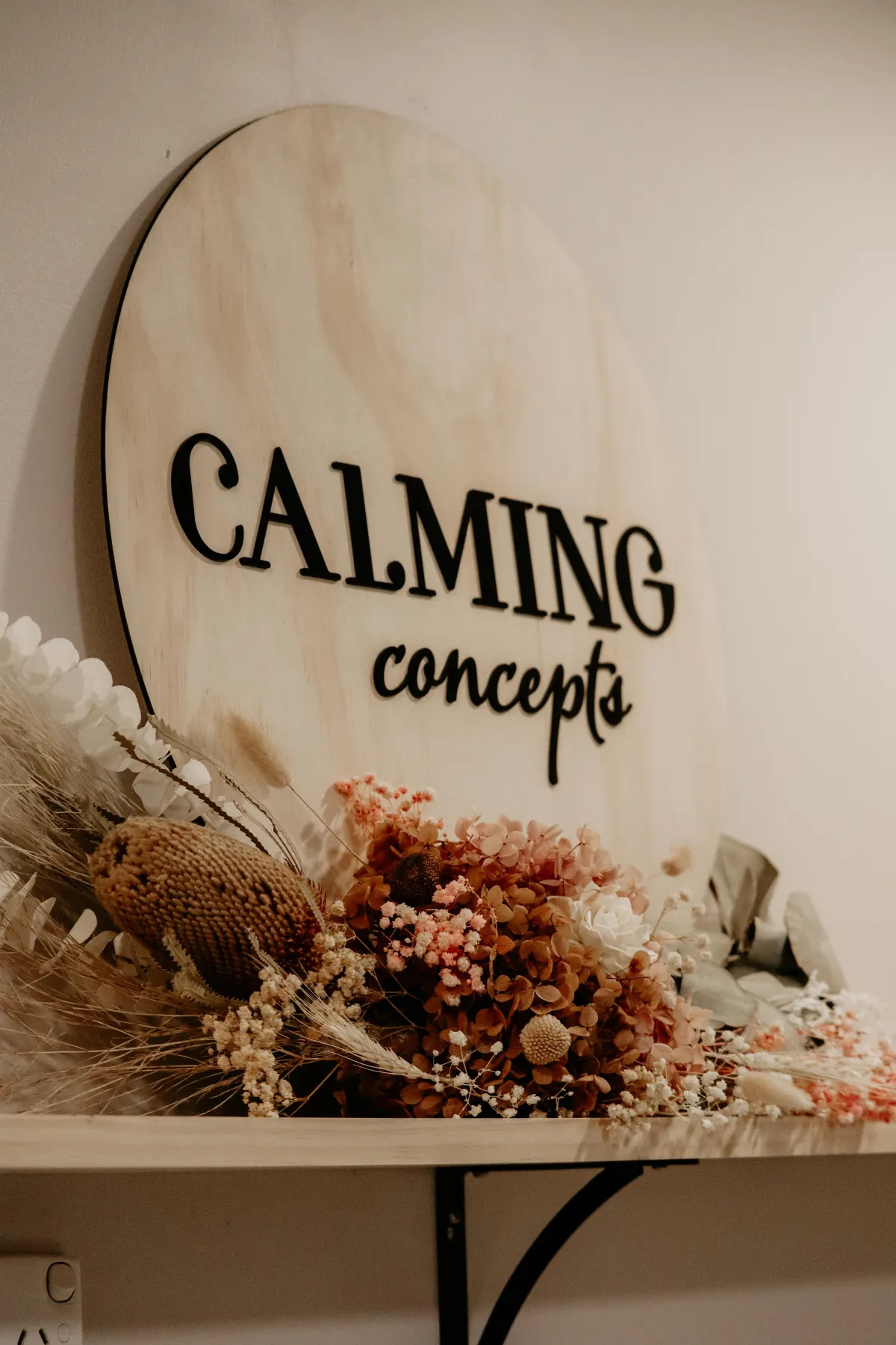 Soft focus botanical plant for Calming Concepts
