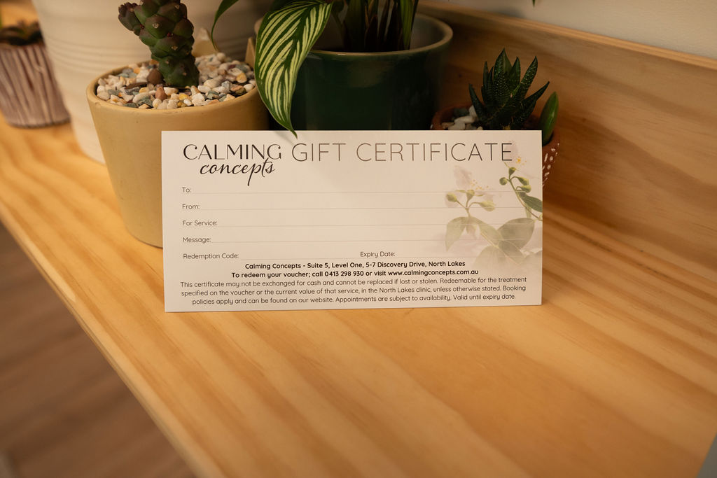 Luxury massage treatment gift card experience