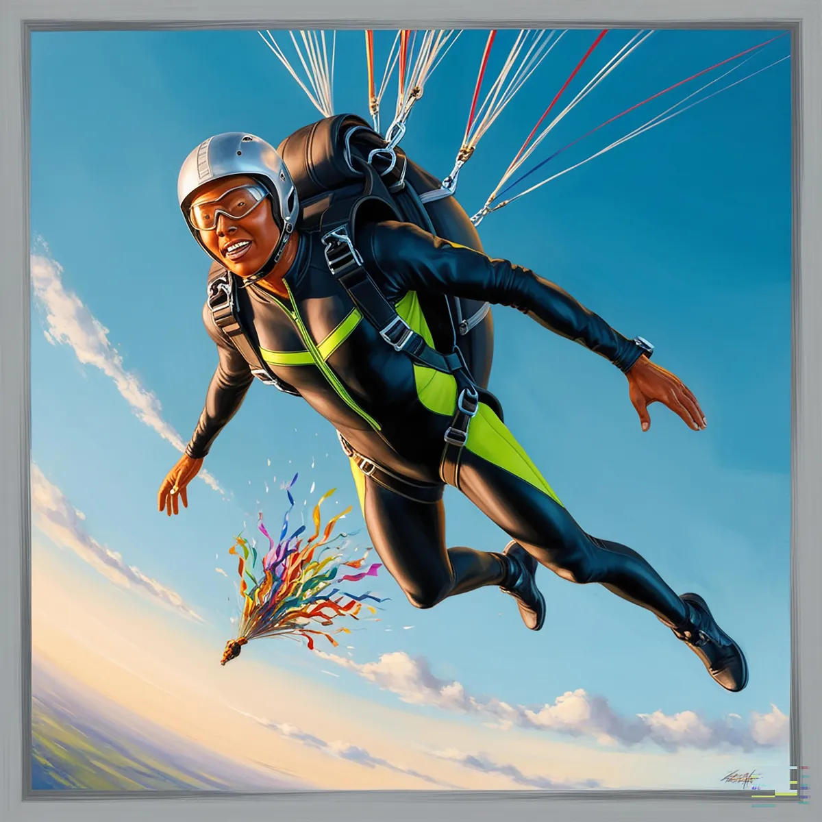 Saut en Parachute