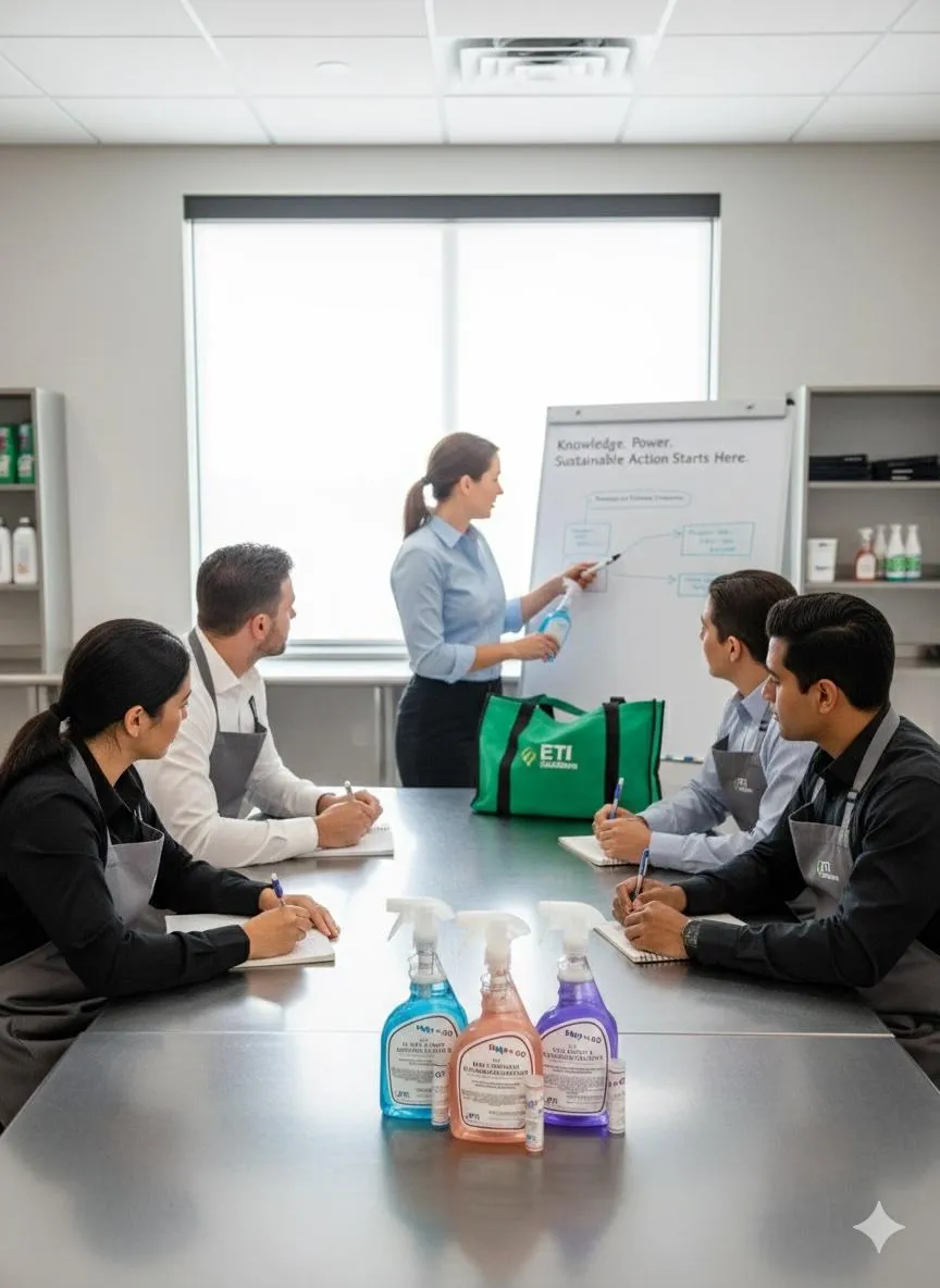 Sean Kemper as The Fixer conducting an intense hands-on operations audit and training session in a high-volume vacation rental laundry and supply room.