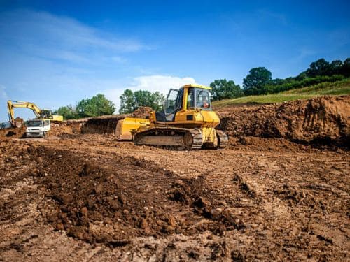 Mound Building Site Clearing