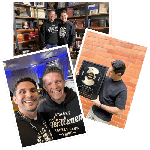 Foto Sergio con Rusell