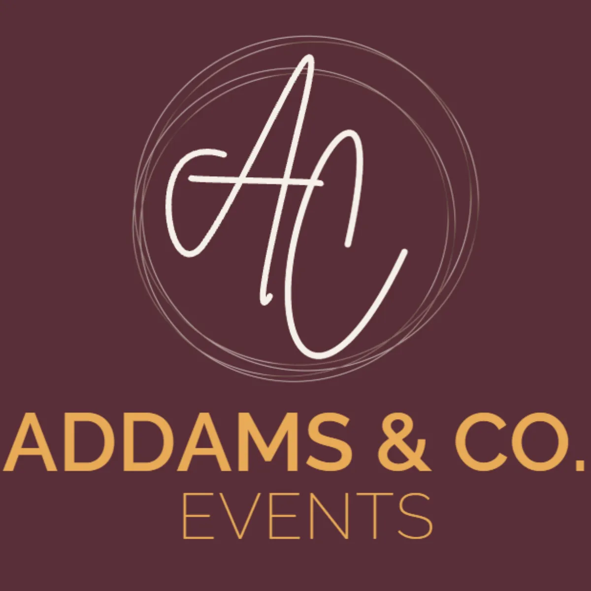 Addams & Co. Luxury Events Logo