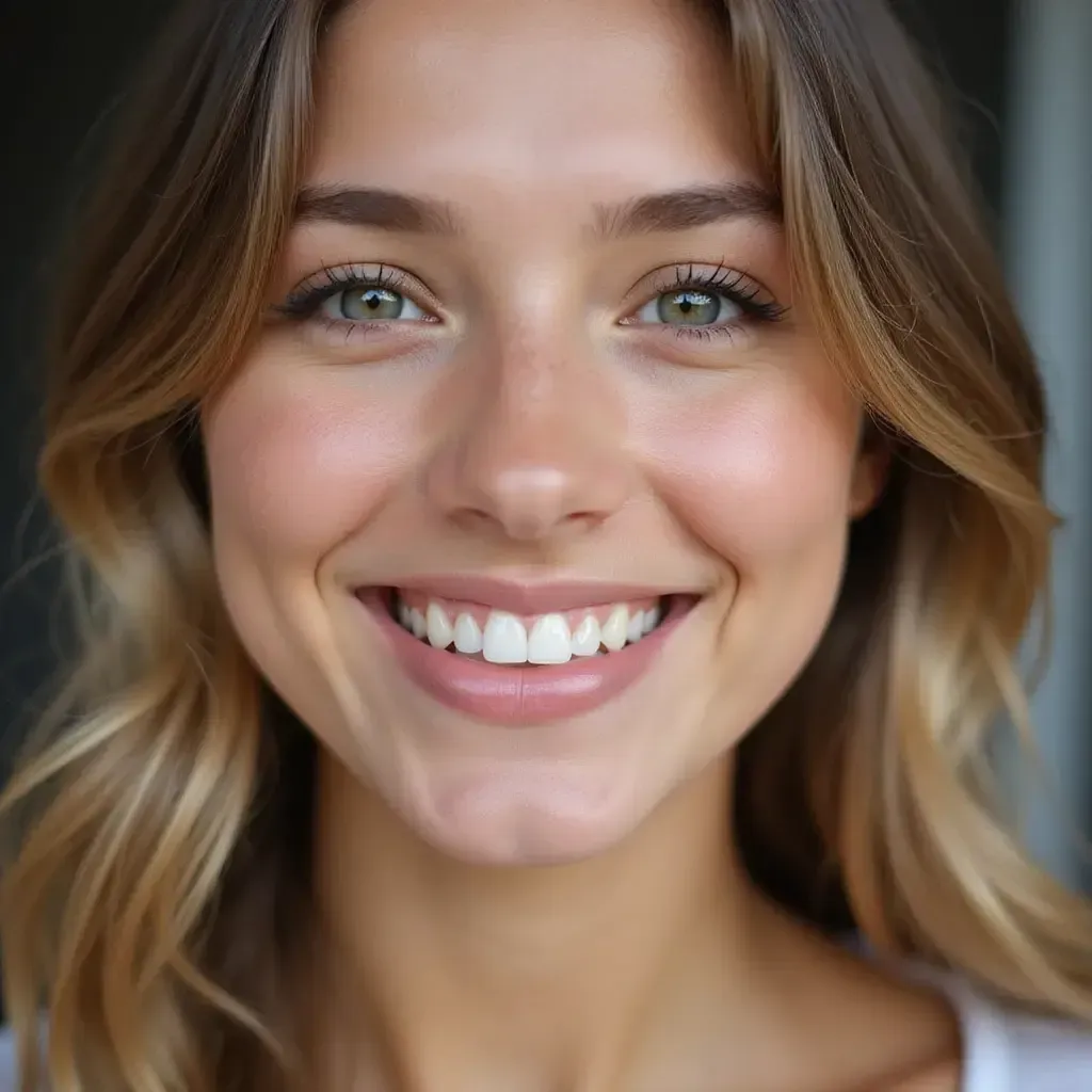 A person who embodies a successful Smile Makeovers treatment.