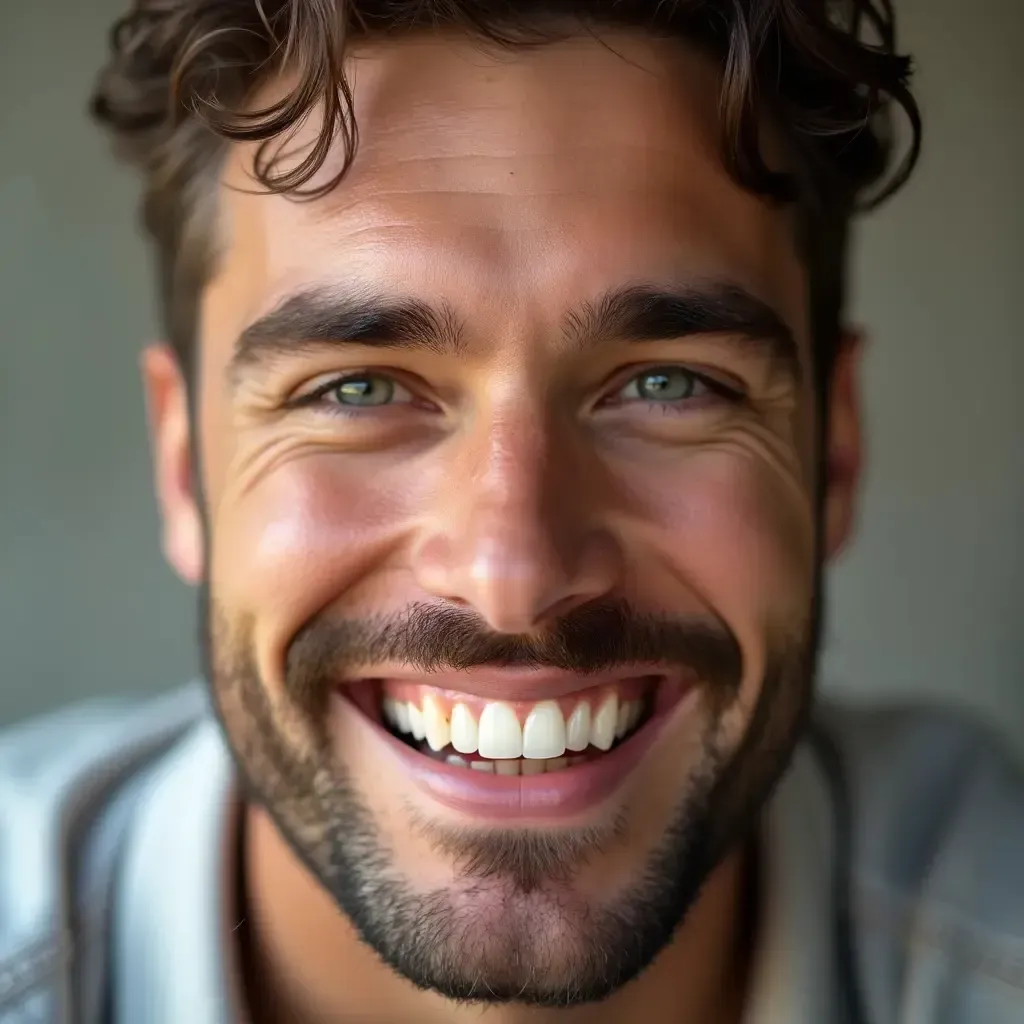 A person displaying the ideal characteristics for a Dental Implants treatment.