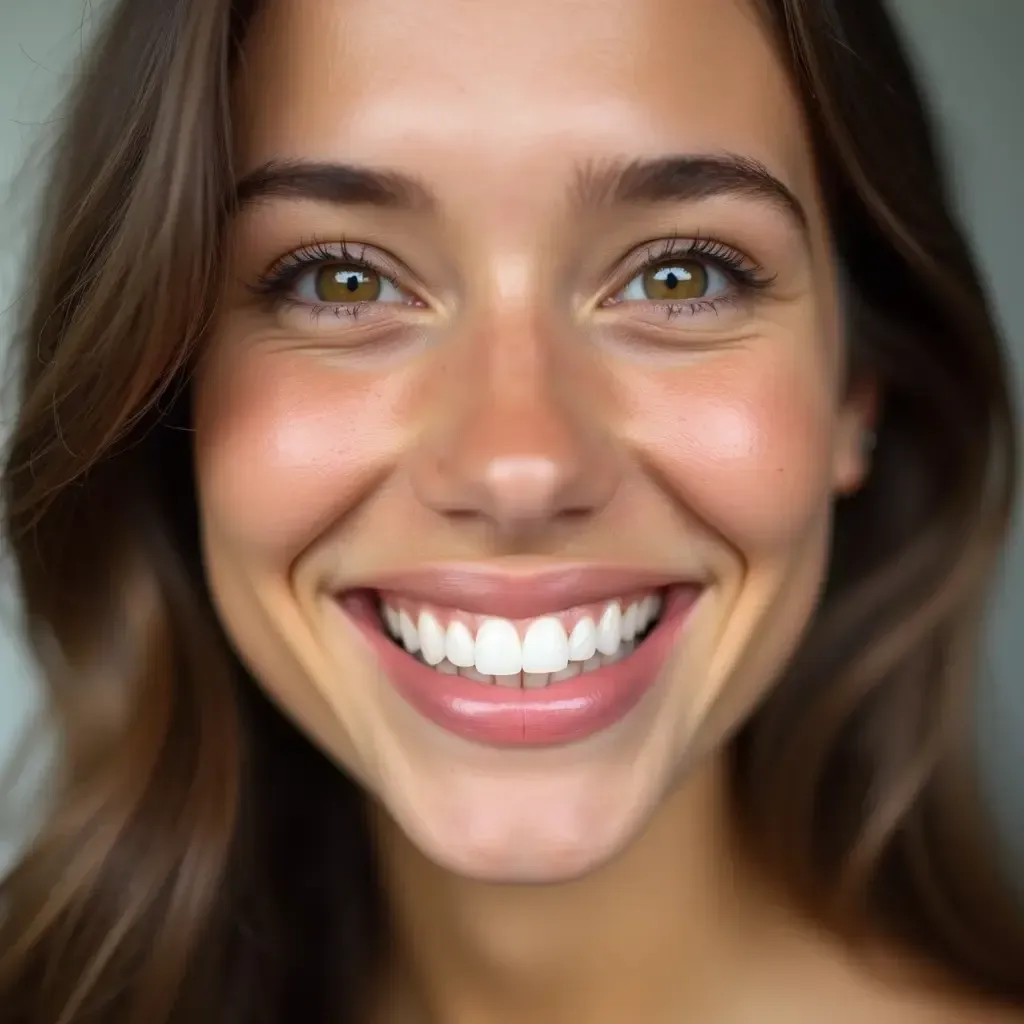 A person who embodies a successful Dentures treatment.