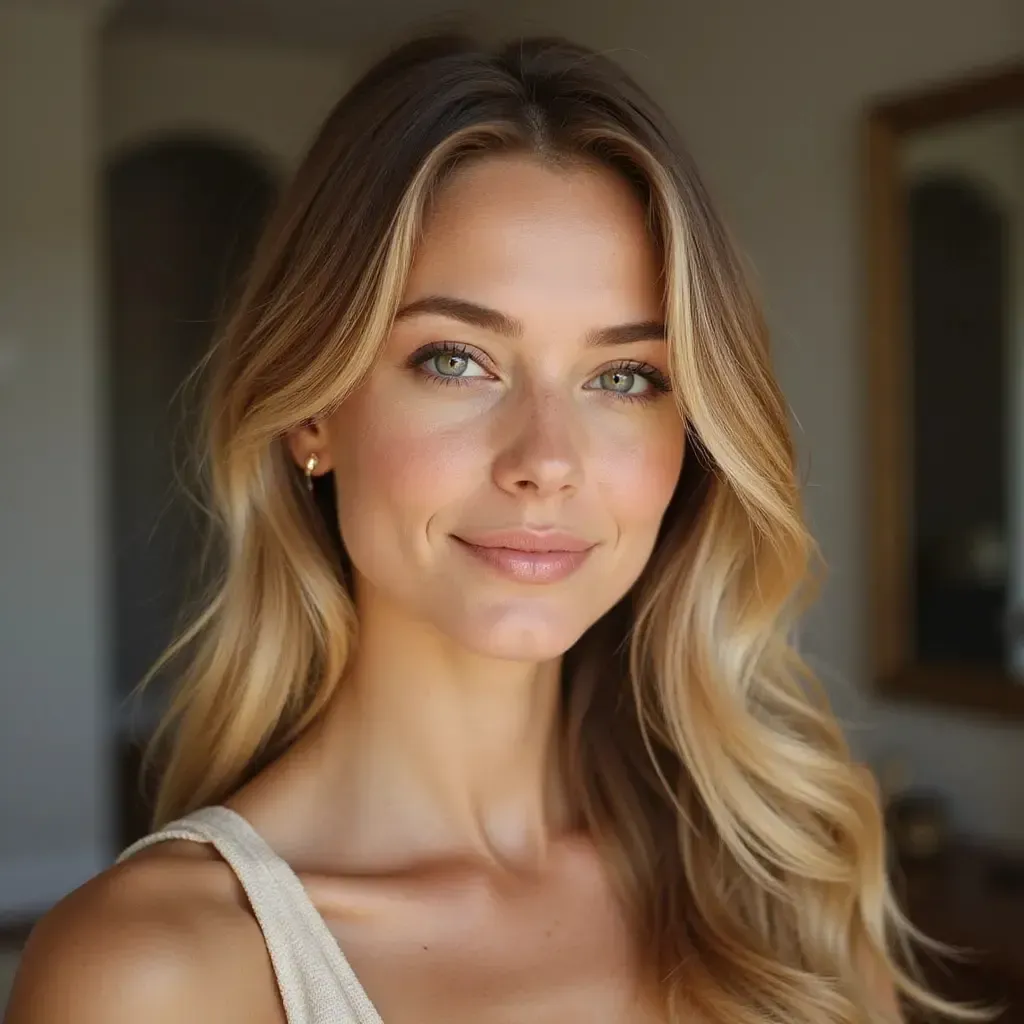 A person who embodies a successful HydraFacials treatment.