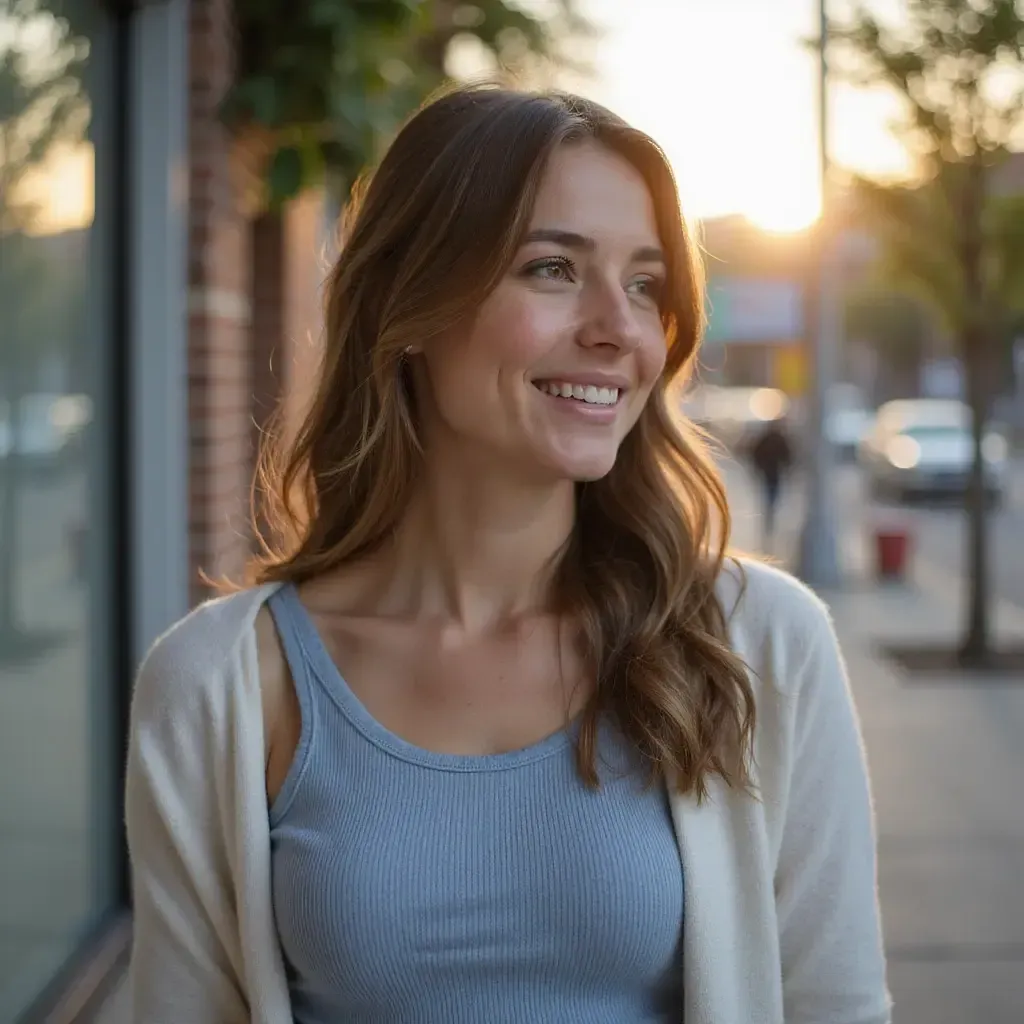 A person displaying the ideal characteristics for a HydraFacials treatment.