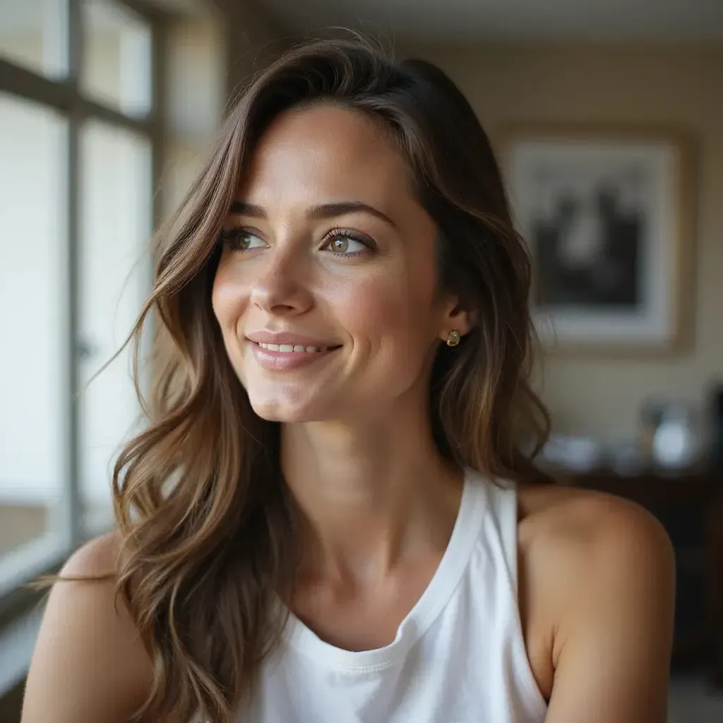 A person displaying the ideal characteristics for a Jawline Contouring treatment.