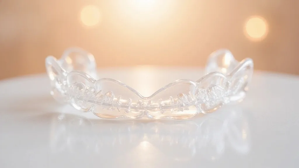 Clear Aligners service illustration for a Cosmetic Dental business.