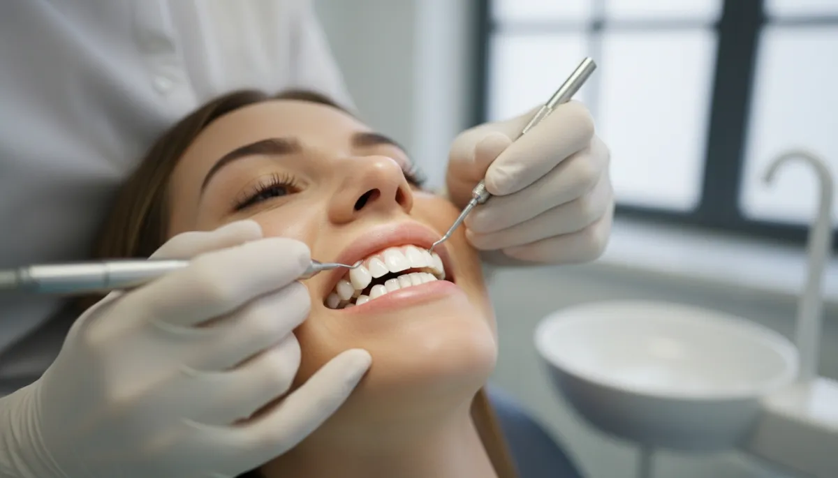 Dental Fillings service illustration for a Cosmetic Dental business.